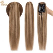 Sego Klaue Clip Pferdes chwanz Verlängerung 100% echte Remy menschliches Haarteil Pferdes chwänze Haar verlängerungen lange gerade Pferdes chwanz für Frauen