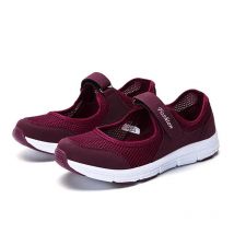 Frauen Atmungsaktive Turnschuhe Gesunde Walking Tanz Schuhe Mesh Laufsport Mutter Geschenk Leichte Oma Frau Wohnungen Schuhe
