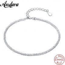 Bracciale in argento sterling 925 Bracciale in oro 18 carati scintillante per il regalo di gioielli per feste di fidanzamento di una donna