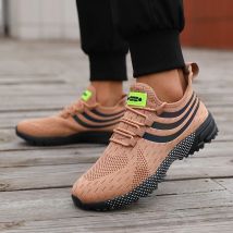 Sommer Atmungsaktive Sport männer Casual Schuhe Outdoor Walking Tenis Masculino Komfortable Jogging Leichte Vulkanisierte Schuhe