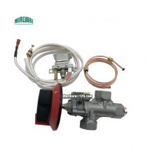 LPG NG Gas Soup Stove Burner Ignition Valve Ignition Switch Spare Parts Gas Safety Valve With Flameout Protection Device