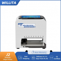WILLITA J2 Automatische statische Kodierungsmaschine mit 5-Zoll-kapazitivem Bildschirm, komplett aus Edelstahl, Desktop-Smart-Drucker, Lagerbestand in der EU