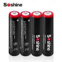 Batteria al litio Soshine AAA da 1,5 V Batterie da 1,5 Volt 1200 mAh Batteria non ricaricabile per torce elettriche Campanello elettronico Giocattoli