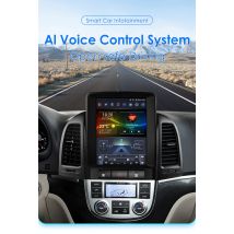 9,7 "7862 Android 14 auto Auto radio für Hyundai Santa Fe 2 2006-2012 Carplay Auto intelligente systeme 4G multimedia GPS Stereo BT