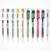 PENTEL Druckbleistift mit strukturiertem Griff, 0,5/0,7 mm, bunt, minimalistisch, niedlich, Schreibwaren für Grundschüler, 2B/HB-Nachfüllungen AX105