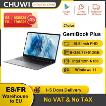 CHUWI GemiBook Plus portátil Intel N150 15,6 pulgadas 1920*1080 pantalla FHD 16GB LPDDR5 512GB SSD Windows 11 WIFI 6 M.2 hasta 1T