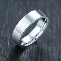 Mann Edelstahl Ring Hochzeit Geburtstag Party Papa Freund Valentinstag Geschenk