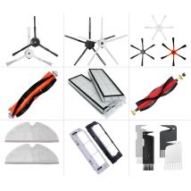 Side / Main Brush Cover Mop Cloth HEPA Filter Spare Parts For XiaoMi Roborock s50 s51 s55 s6 s60 s61 s65 s5 Max s6 MaxV s6 Pure