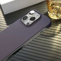 Custodia rigida per PC senza cornice ultrasottile di lusso per iPhone 17 Air 16 Pro 15 14 Plus 13 12 11 Pro Max Cover di caramelle di raffreddamento sottile di lusso