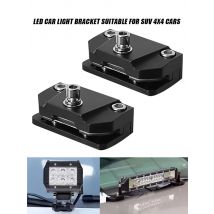 LED Light Bar Mounting Bracket Universal Mounted Base for Work Light Bar Holder LED Pod Off Road 4x4 Auto Accessories
