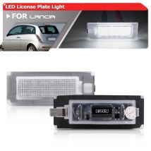2x LED numero luce targa per 2003-2011 Lancia Ypsilon 843 Canbus fanali posteriori di parcheggio OEM #51701517 sostituzione
