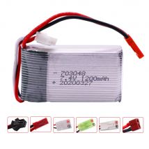 703048   Lipo Batterie 7,4 V 1200 mAh 25C Für MJXRC X600 RC Drone Ersatzteile 2S 7,4 V Li-Ion Batterie Mit JST/SM/T/EL-2P/Tamiya Stecker