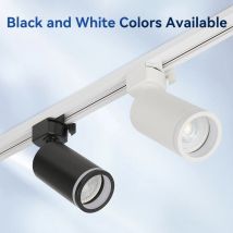 Nowoczesna lampa sufitowa LED typu track light 110V 220V, reflektory do oświetlenia sufitowego, żarówki LED GU10, reflektory LED, oświetlenie sufitowe LED do kuchni