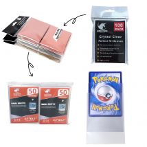 Wettkampf-Kartenhüllen, drei Schichten Schutz-Innenhülle, ideal für Doppelhüllen, perfekte Passform, Hüllen für MTG TCG