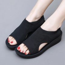 Frauen Sandalen Leichte Keile Schuhe Für Frauen Sommer Sandalen Plattform Schuhe Mit Heels Alias Mujer Casual Sommer Schuhe