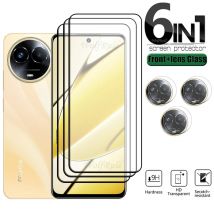6 w 1 dla Realme 11 5G Szkło OPPO Realme 11 5G Szkło hartowane 9H HD Pełna osłona Klej Ochrona