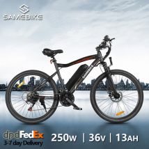 Samebike SY26-II Bicicletta elettrica 250W Mountain bike per adulti con batteria rimovibile 36V 13Ah