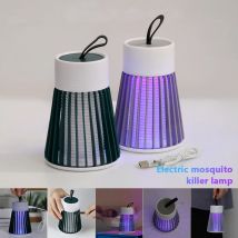 Porażenie prądem lampa zabijająca komary USB 5V pułapka na muchy Zapper środek odstraszający owady sypialnia zewnętrzna pułapka na komary