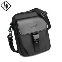 HK Herren-Seiten-Umhängetasche, wasserabweisende Umhängetasche für Männer, Reisepass-Geldbörse, Mini-Handytasche, Sling-Packs