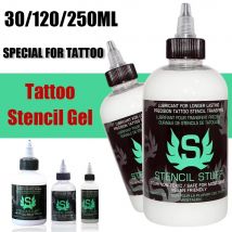 250/120/30ML Tattoo Transfer Gel Creme für Tattoo Thermische Kopierer Transfer Papier Zeug Lösung Creme Tattoo zubehör
