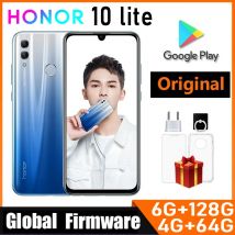 HONOR 10 Lite smartphone firmware globale batteria da 6.21 pollici 3400mAh CPU HiSilicon Qilin 710