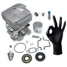 Kit pistone cilindro per Husqvarna 445 445 II 445E 445E TRIOBRAKE 445E II 450 450 II 450E 450E II Jonsered CS2245 CS2250