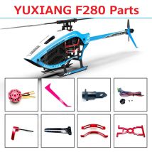 Ersatzteile für yuxiang f280 6ch 3d rc hubschrauber zubehör blatt motor servo feder welle hauptwelle schrauben hecks tange überdachung