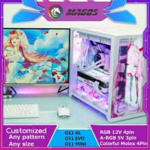 DIY Customized LIAN LI Dynamic Case Front Panel RGB Refit Replacement O11XL& O11 MINI & O11 EVO Chasis Modding Plate Shroud SYNC