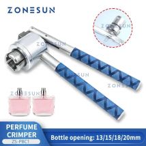 ZONESUN ZS-PBC1 15 mm manuelle Parfümflasche aus Edelstahl, Sprühfläschchen, Crimper,