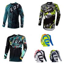 Bikefox Top Race Cycling Jerseys Mountain Bicycle Road Bike Motorcycle T-shirts BMX ATV MTB Enduro Clothing For Motocross Unisex