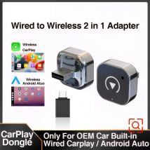 Nuovo Adattatore Wireless CarPlay 2026 per Schermo Auto Originale - Box CarPlay Wireless Premium per un'Esperienza Migliore
