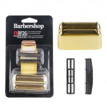 FXRF2 Rasoio da barbiere professionale Doppio set di fogli e lame di ricambio per rasoio a lamina senza fili Babyliss FXFS2