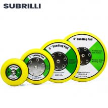 3''/4''/5"/6 Set Polieren Sander Backer Platten Haken & Schleife Schleifen Stützteller für Auto Polierer Luft Sander Polieren Disc 5/16"*24