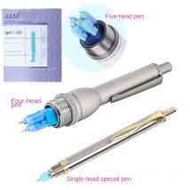 Metall Edelstahl Lancing Lancet Point Pen Verschüttetes Blut Schröpfen Aderlass Stift Akupunktur Medizinische Lancet Nadel Steril