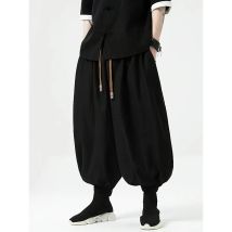 FGKKS Brandneue Herrenhosen im Koreanischen Stil, Modische Loose-Fit Baumwollhosen für Männer, Outdoor Frühlings-Herrenhosen in Unifarben