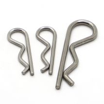 M1 M1,2 M1,6 M1,8 M2 M2,5 M3 M3,5 M4 M5 304 Edelstahl R Feder Splint Welle Form Split Clip Clamp Haar Traktor Pin