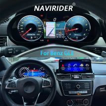 Carplay inalámbrico de 12,3 pulgadas Android Auto para Mercedes Benz ML GL GLE GLS W166 X166 Panel de salpicadero LCD instrumento velocímetro de coche