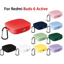 Fonda Per Redmi Buds 6 Custodia Active Auricolare Bluetooth senza fili Cover in silicone Custodie ultrasottili per Xiaomi Redmi Buds 6 Active