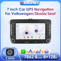 Autoradio Android per VW Volkswagen POLO 9N GOLF 5 berlina PASSAT B6 CC JETTA TIGUAN TOURAN SHARAN SCIROCCO CADDY Carplay MINI USB