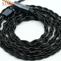XINHS S50 BLACK PHOENIX | Flagship headphone cable with palladium silver gold plating and graphene core