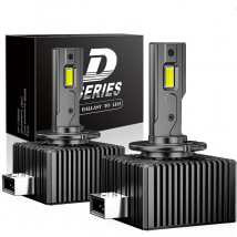 2SZT 30000LM D1S D3S Reflektor 35W D2S D2R D4S D4R D5S D8S LED Canbus Lampy Auto LED Żarówka do świateł samochodowych 6000K Plug&Play
