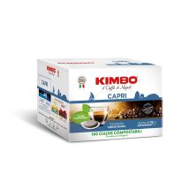 Kimbo Le Meraviglie del Gusto Cialde Caffè Compostabili ESE Capri - 100 Cialde