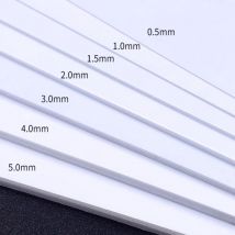 ABS Plastic Plates  Styrene Sheet Board Model Building Crafts Architecture DIY Supplies Lightweight for Modeling Projects