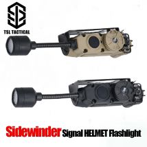 Taktische Helm Lampe Sidewinder Signal HELM Taschenlampe 5-farbe Signal Licht IR/IFF Outdoor Jagd Sicherheit Optische beleuchtung