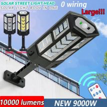 10000 Lumens potente Luce Solare Led Esterna Lampada Solare Del Sensore di Movimento 4 Modalità Impermeabile Solar Garden Light Street Yard Lantern