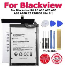 Hochwertige neue dk017 li426587htt li486690jly p10000 r6 p2 batterie für black view r6 a10 a70 a80 a90 a100 p2 p10000 lite pro