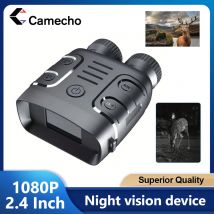 Dispositivo per visioni notturne a infrarossi binoculari 1080P Binocolo 5X Uso diurno notturno Foto Video Scatto Zoom digitale per caccia in barca