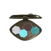 Girlcult Lidschatten vierfarbige Lidschatten-Palette langlebiges Make-up seltene Schönheit kosmetische Glitzer glänzende Pigment Garten atember aubend