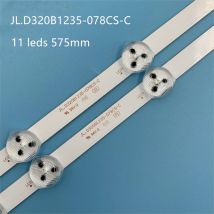 2 pz x 32 pollici Striscia di Retroilluminazione A LED di Ricambio per VESTEL 32D1334DB VES315WNDL-01 VES315WNDS-2D-R02 VES315WNDA-01 11-LED 574mm
