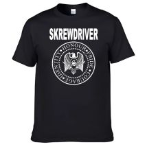 Band Skrew Drivers T-Shirt 100 % Baumwolle Herren-Shirt